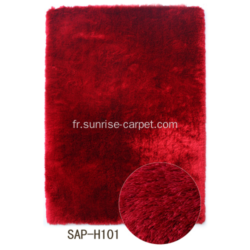 Tapis Shaggy en polyester mince